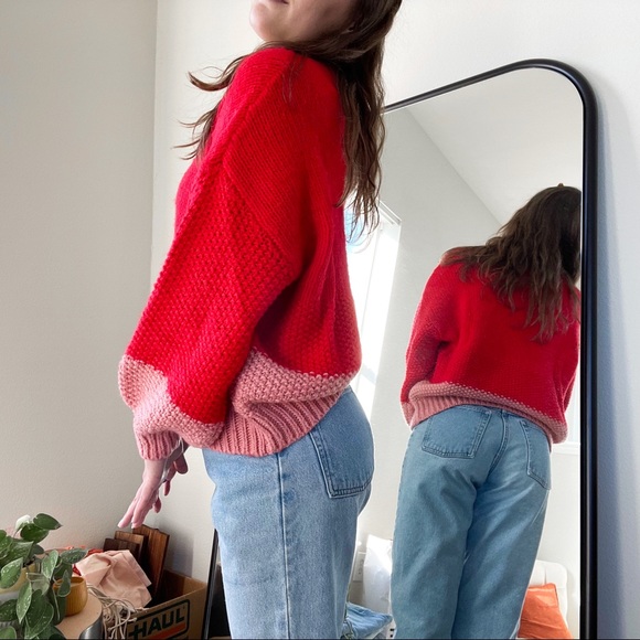 GAP Color Block Sweater - Picture 4 of 5